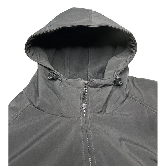 Endurance XL Black Softshell Winter Jacket W/ Hood Gorpcore Utility SNOWBOARDING - Picture 14 of 16